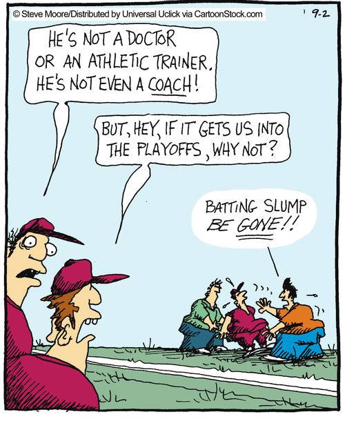 'He's not a doctor or an athletic trainer. He's not even a coach!'