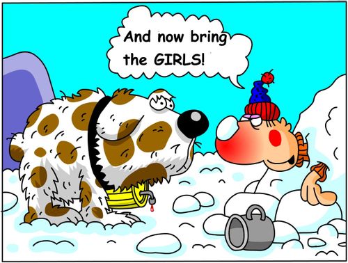 And now bring the girls!