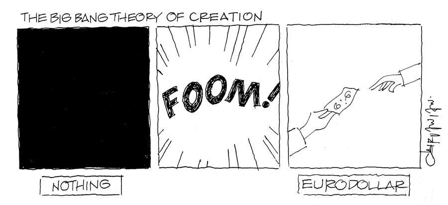 'The big bang theory of creation.'
