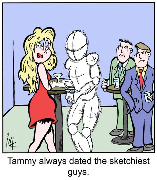 Tammy always dated the sketchiest guys.