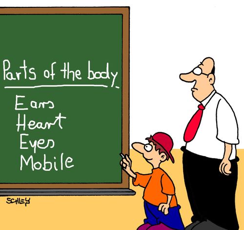 Parts of the body: Ears, Heart, Eyes, Mobile...