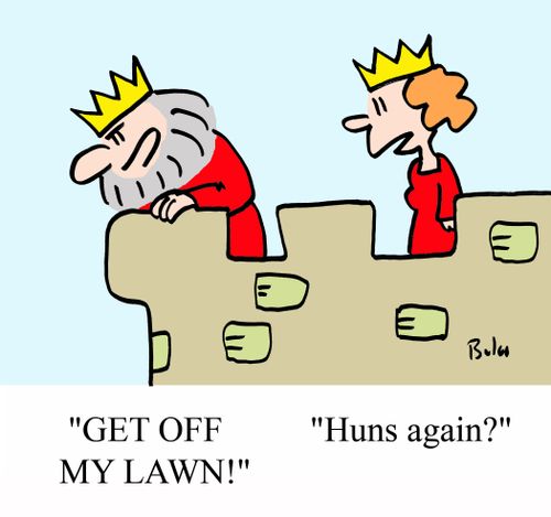 'GET OFF MY LAWN!'
