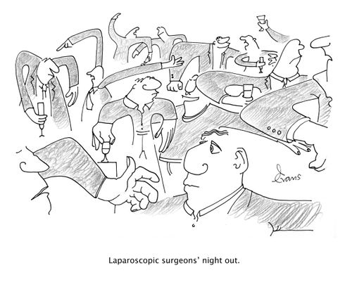 Laparoscopic surgeons' night out.