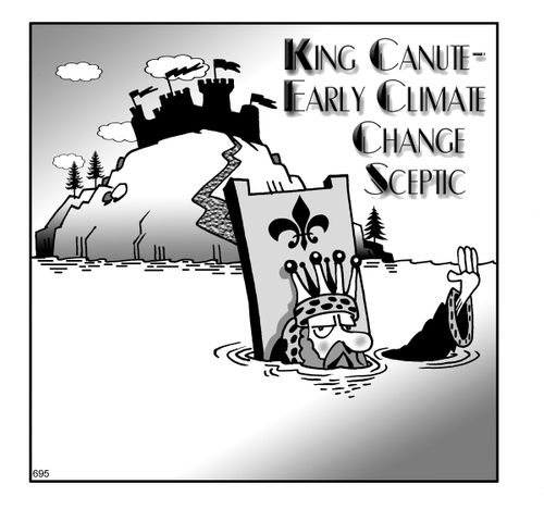 King Canute - Early Climate Change Sceptic