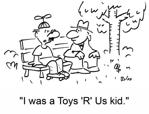 'I was a Toys 'R' Us kid.'