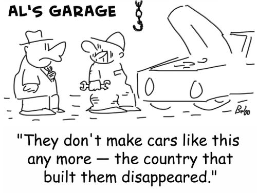 'They don't make cars like this any more -- the country that built them disappeared.'