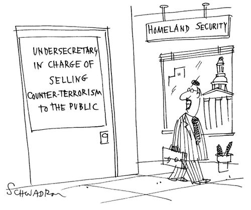 Under-secretary in Charge of Selling Counter-Terrorism to the Public
