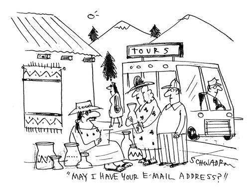 'May I have your email address?'