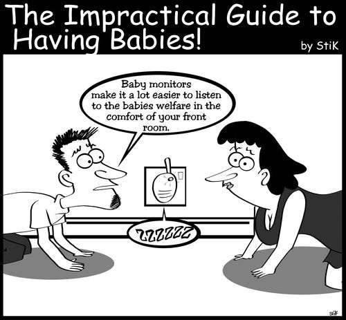 'Baby monitors make life so much easier...'