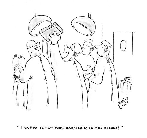 'I knew there was another book in him!'