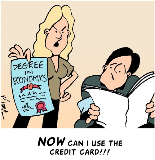 Now can I use the credit card!!