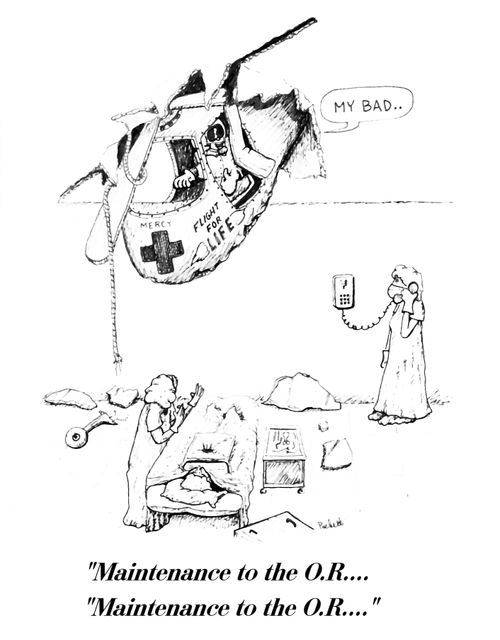 'Maintenance to the O.R....Maintenance to the O.R....' 