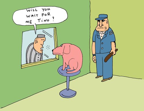 'Will you wait for me, Tino?'