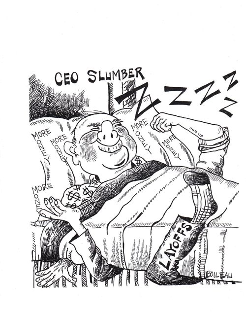 CEO slumber