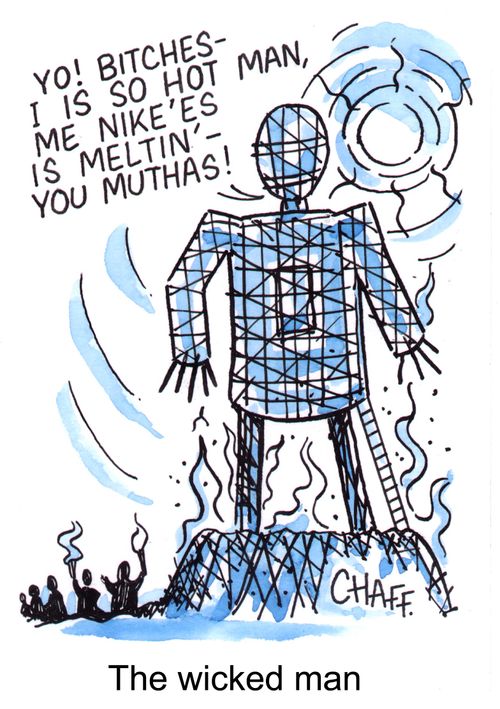 'The wicked man.'