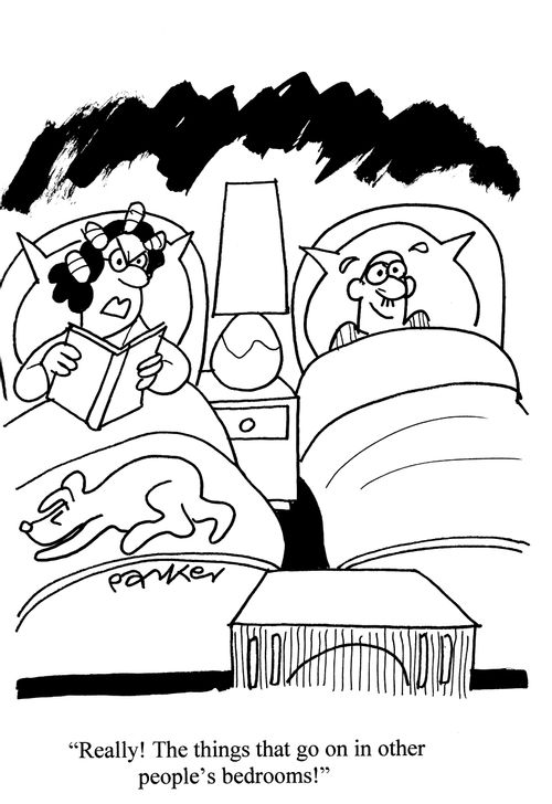 'Really The things that go in in other people's bedrooms'