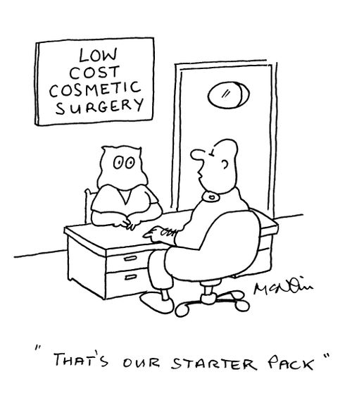 Low cost cosmetic surgery - 'That's our starter pack.'