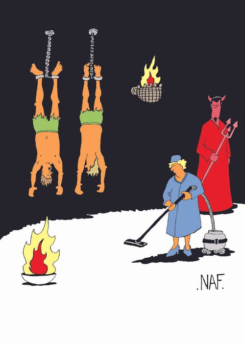 Hell's cleaners.