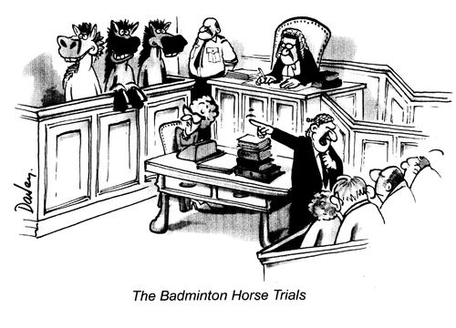 "The Badminton Horse Trials."