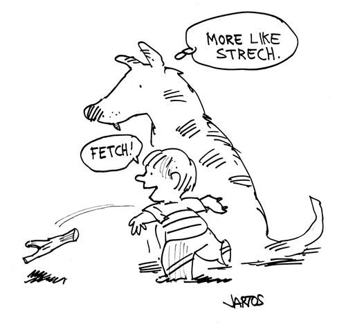 Boy and his dog