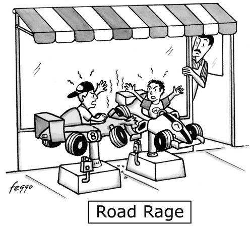 Formula One kids road rage