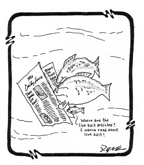 'Where are the live bait articles? I wanna read about live bait!'