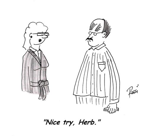 'Nice try, Herb.'