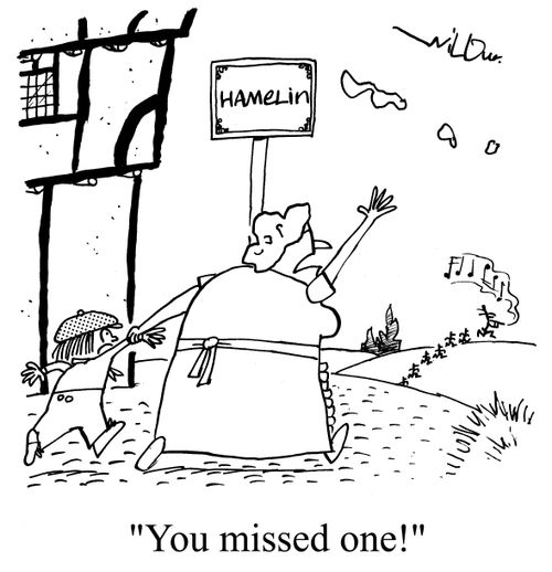 'You missed one!'