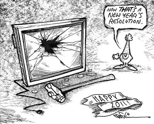 Now THAT'S a New Year's Resolution!