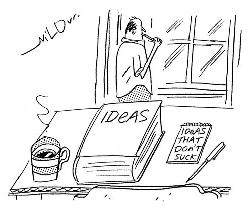'Ideas that don't suck.'