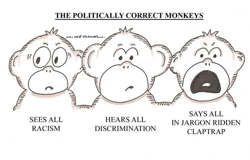 Politically correct monkeys