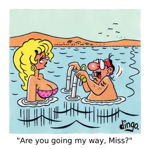 'Are you going my way, Miss?'