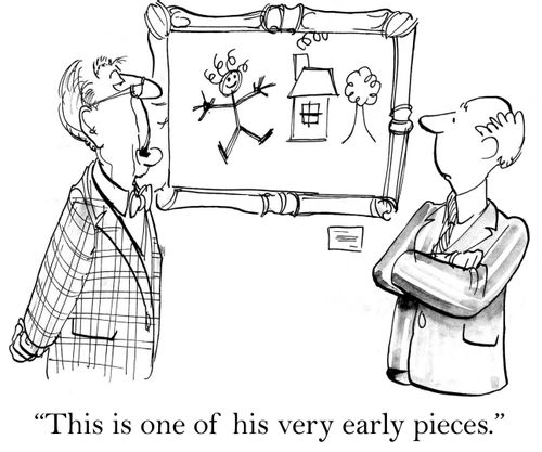 'This is one of his very early pieces.'