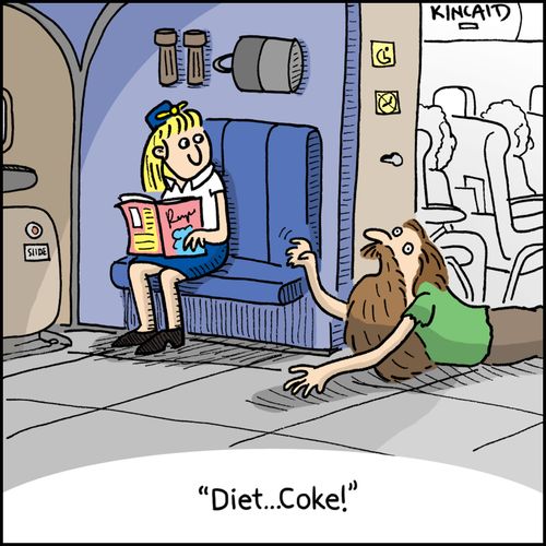 'Diet...Coke!'