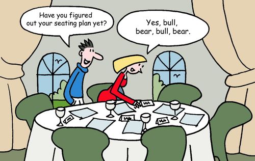 'Have you figured out your seating plan yet?'