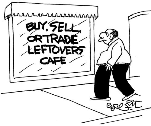 Buy, Sell, or Trade - Leftovers Cafe.
