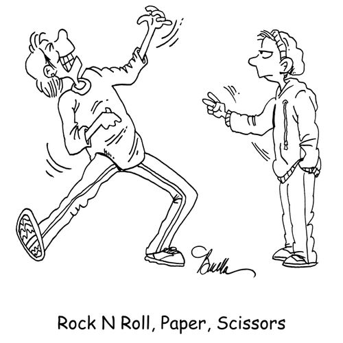 Rock N Roll, Paper, Scissors