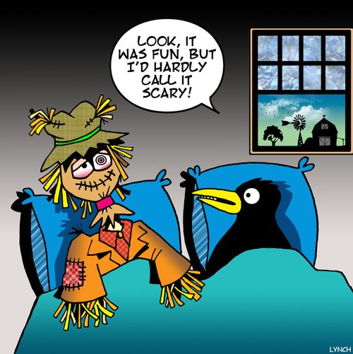 'Look, it was fun, but I'd hardly call it scary!'
