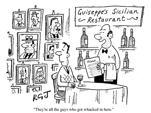 They're all guys who got whacked in here.