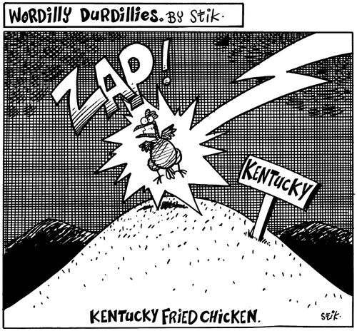 Wordilly Durdillies - Kentucky Fried Chicken