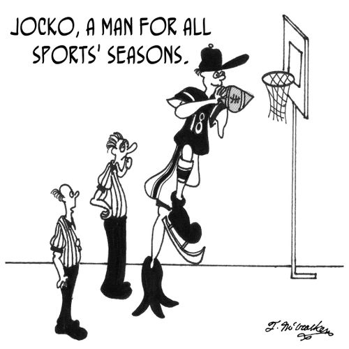 Jocko, a man for all sports' seasons.