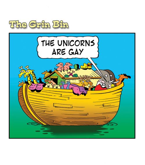 The Unicorns are gay.