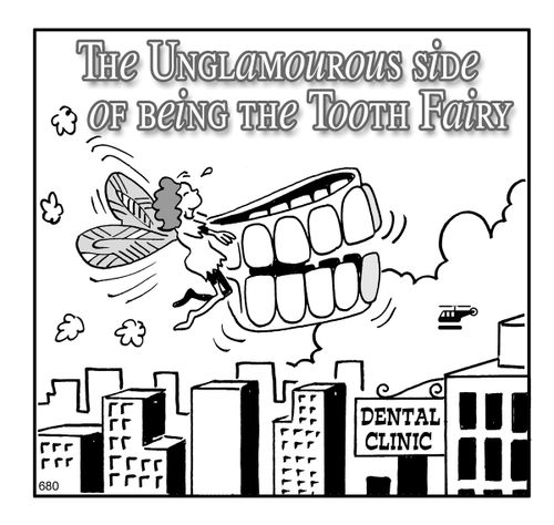 The Unglamourous Side of Being the Tooth Fairy.