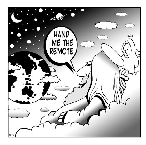Hand me the remote...