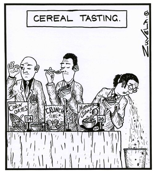 Cereal Tasting.