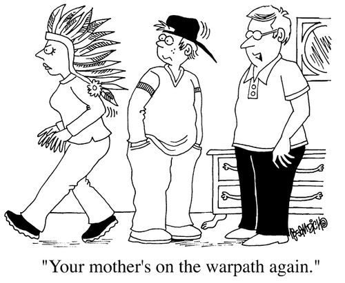 "You're mothers on the war path again"