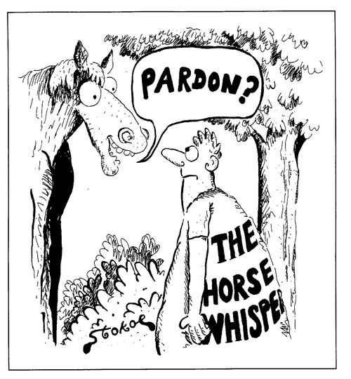 'The Horse Whisper' "Pardon"