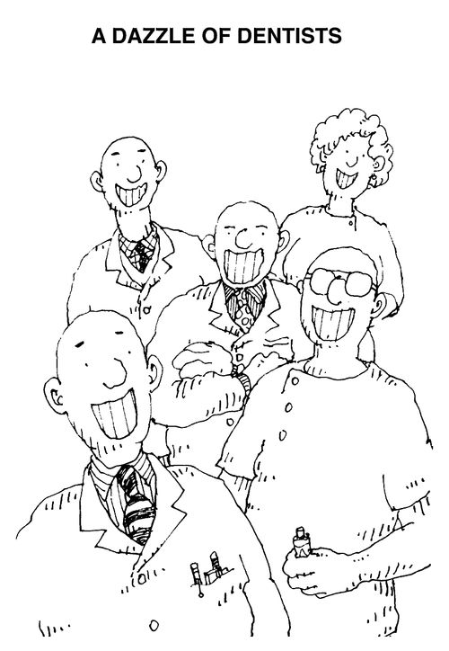 A dazzle of dentists