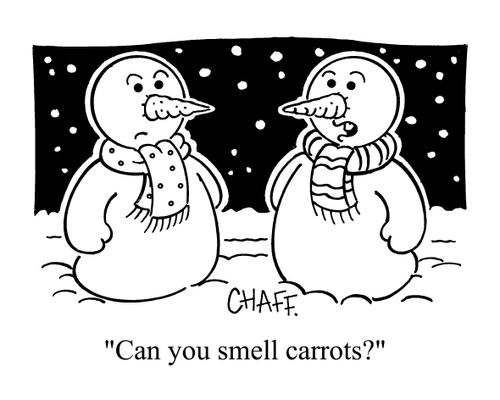 'Can you smell carrots?'