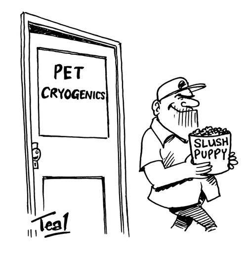 Pet Cryogenics.